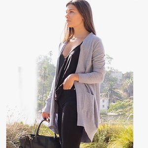 Alexander + David Grey Cardigan